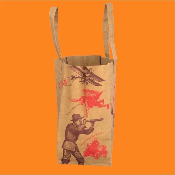 4 Trader Joe's Bags Canvas Reusable Tote/Washable Paper Bag/ 2 Citrus Jute Bags - Picture 3 of 16
